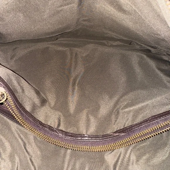 EUC Cole Haan Pebble Leather Hobo Purse Bag Brown Copper - Picture 2 of 11